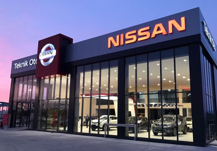 nissan showroomlari yenileniyor