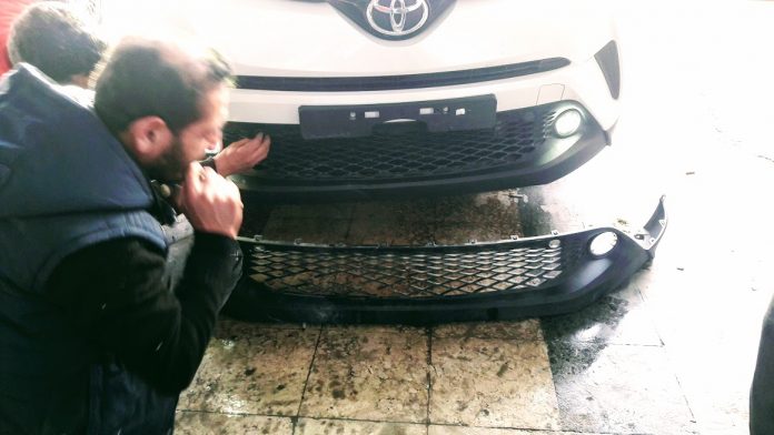 toyota chr kazalı