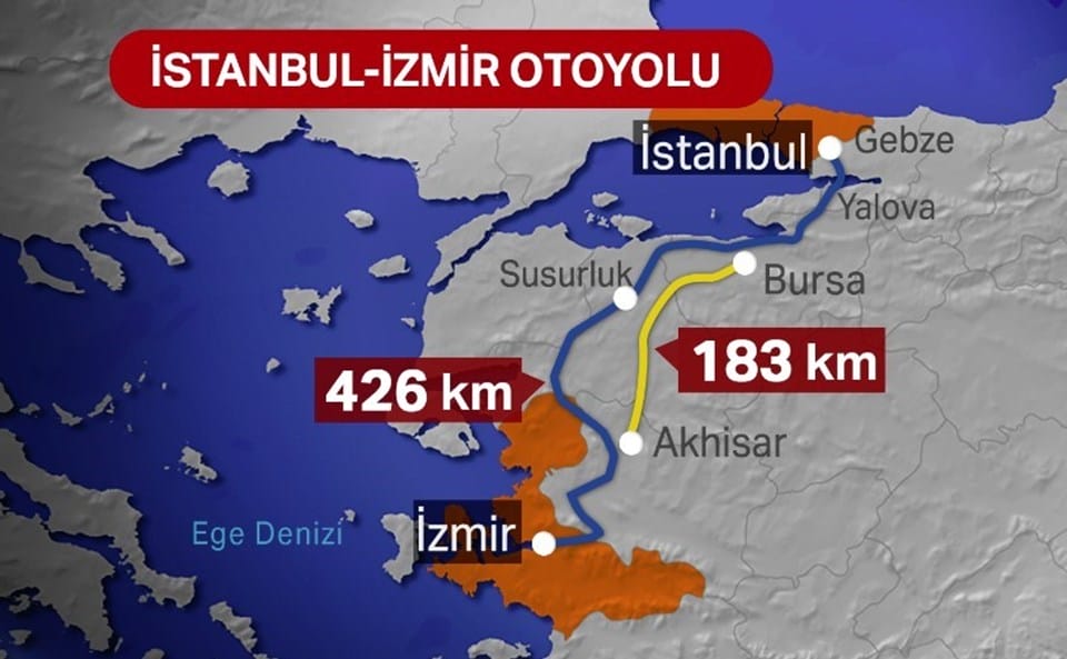 parali yol acildi istanbul izmir otoyol fiyati ne kadar oldu