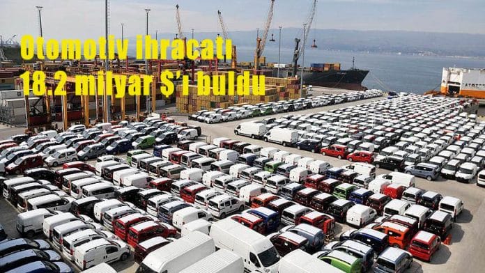 Temmuz 2109 Türkiye otomotiv ihracatı