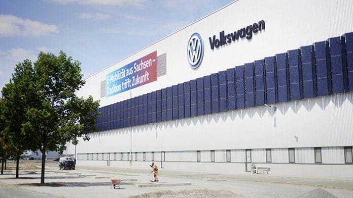 Volkswagen elektrikli araç üretimi tesisi