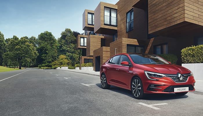 Renault Megane kırmızı