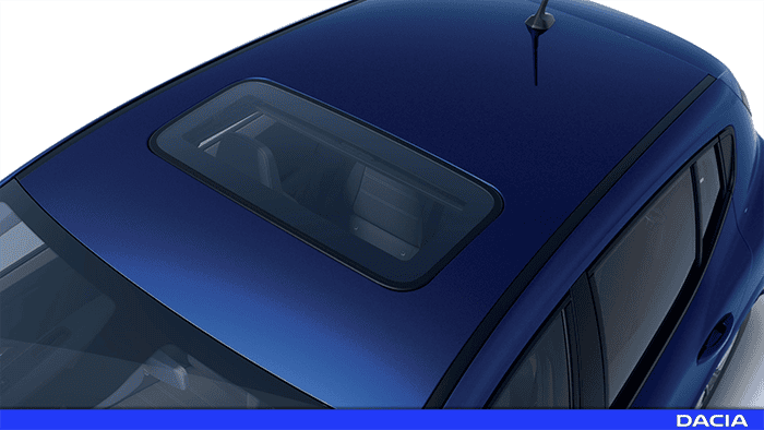 Dacia Sandero sunroof