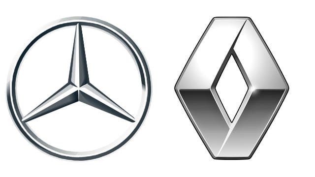 Renault Mercedes logoları