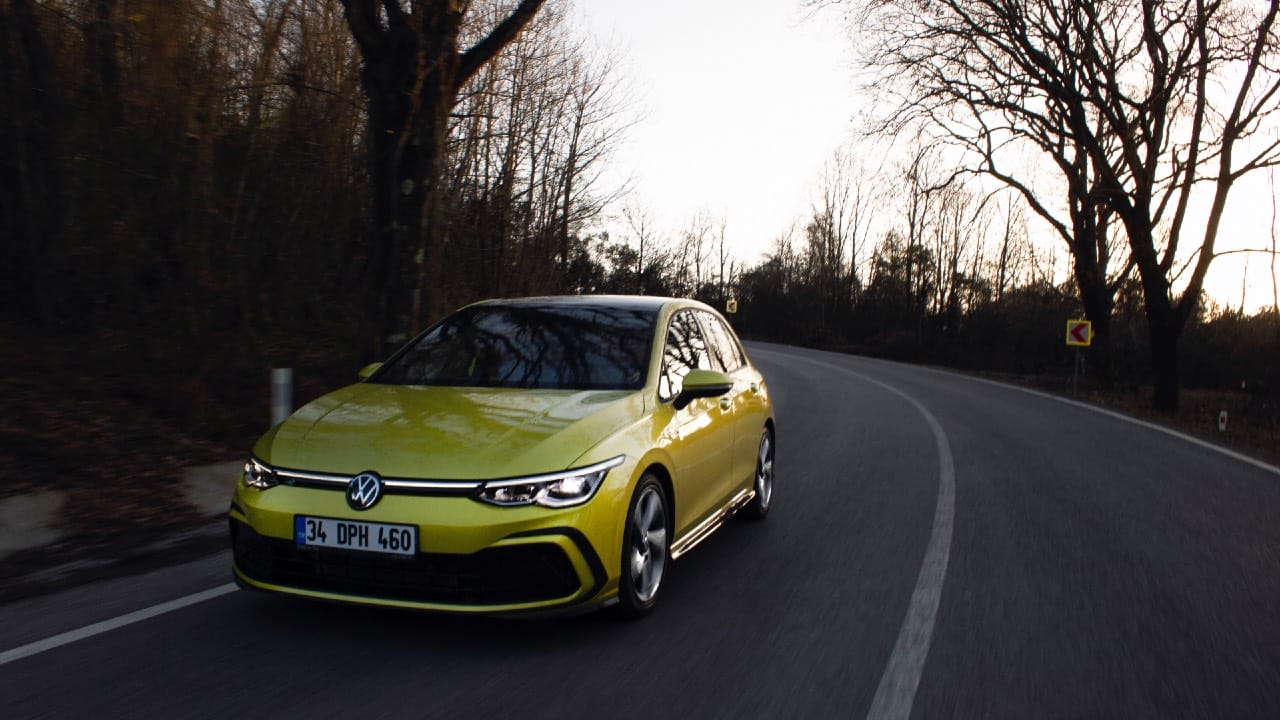 golf 8 türkiye yollarında