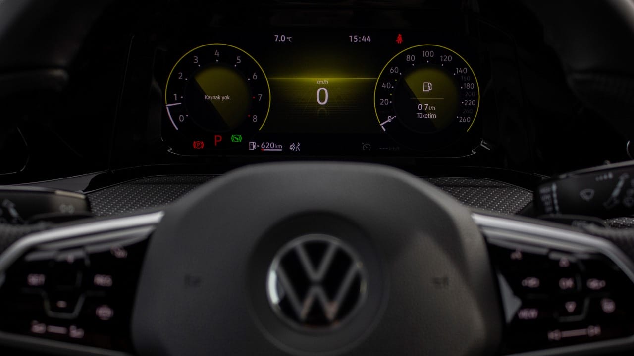 yeni golf gösterge paneli