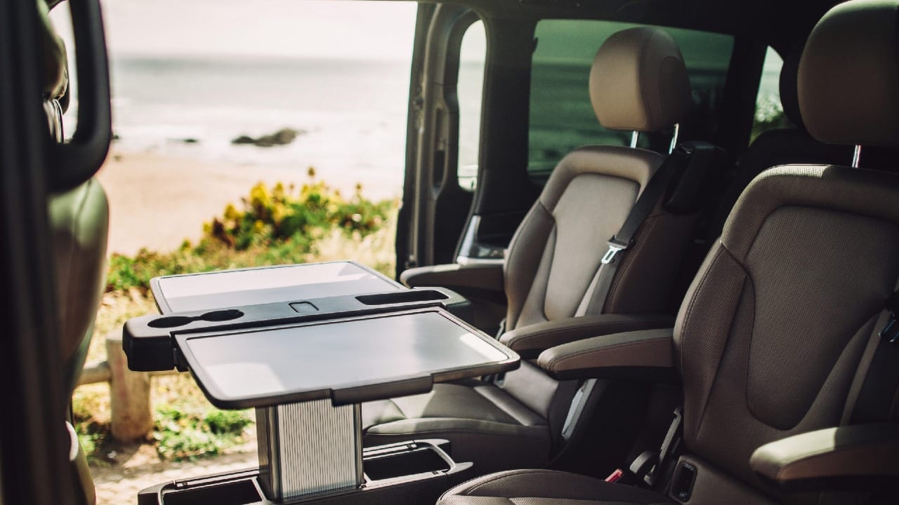 yeni mercedes v-serisi koltukları
