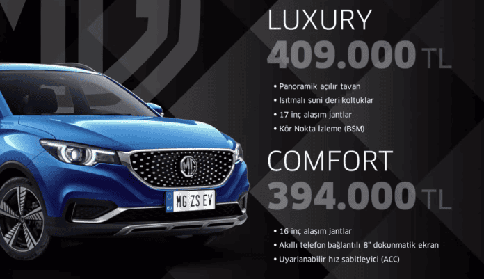 Elektrikli SUV MG ZS EV fiyatı belli oldu! Geri alım garantili Sayfa