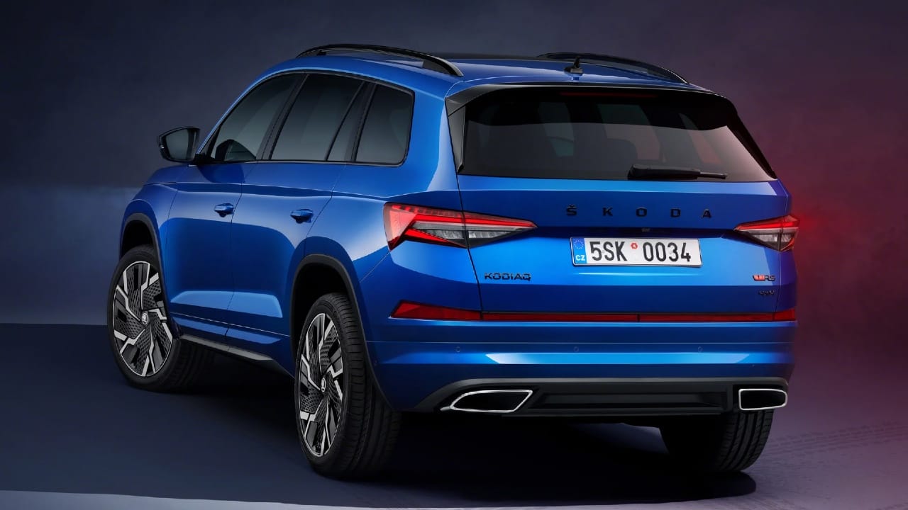 skoda kodiaq rs arkası