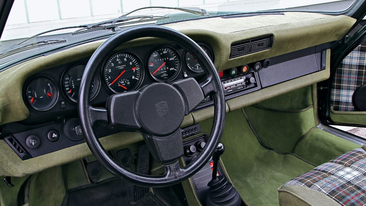 1975 porsche 911 göstergeleri