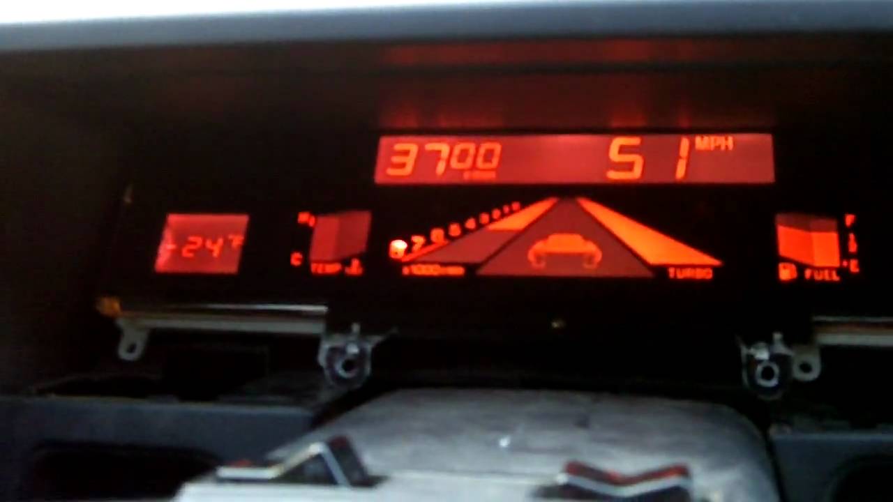 subaru xt-6 gösterge paneli