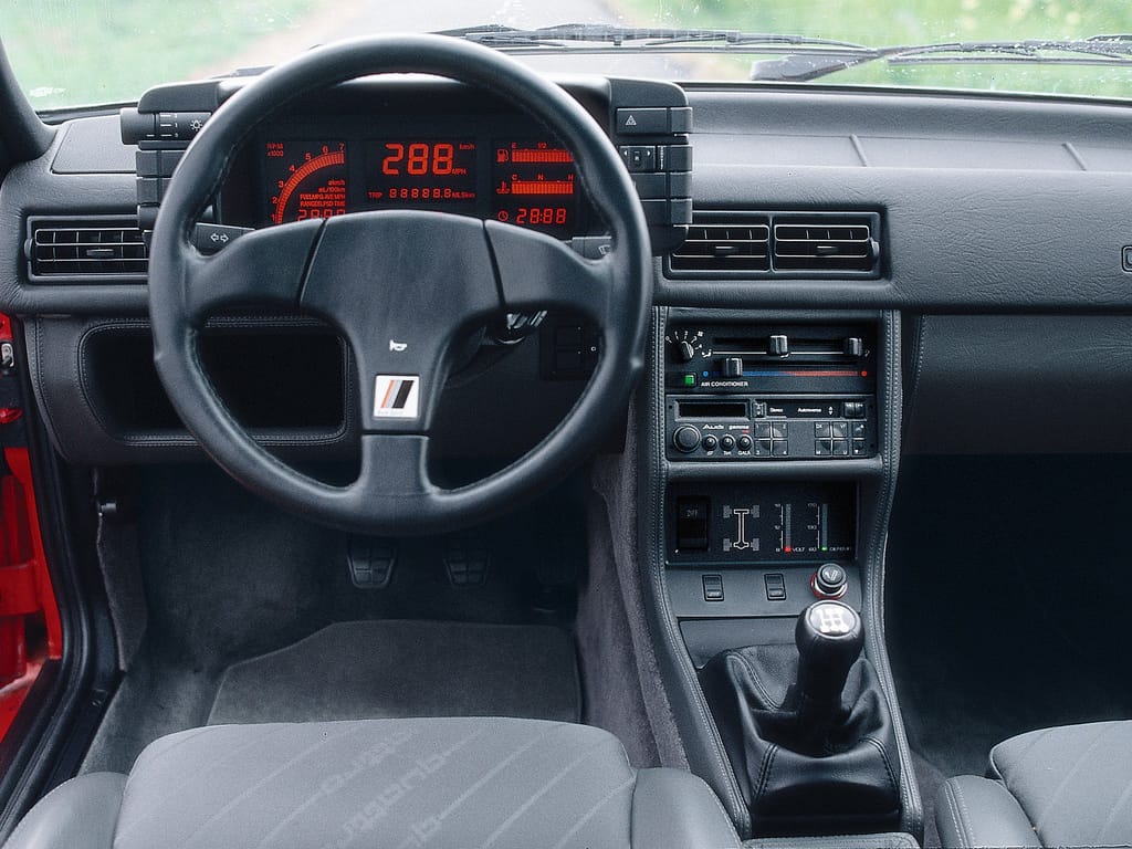 audi quattro 20v göstergeleri