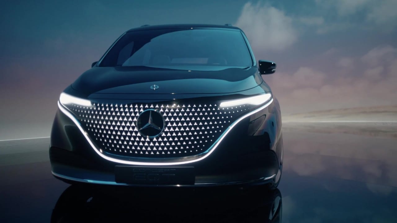 elektrikli mercedes eqt konsepti