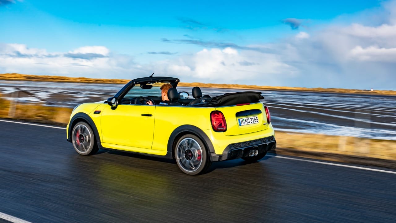 elektrikli mini cabrio arka