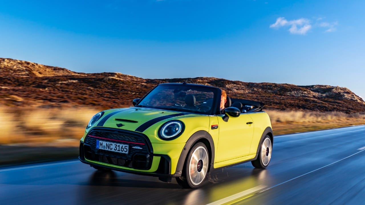 elektrikli mini cabrio ön tasarım