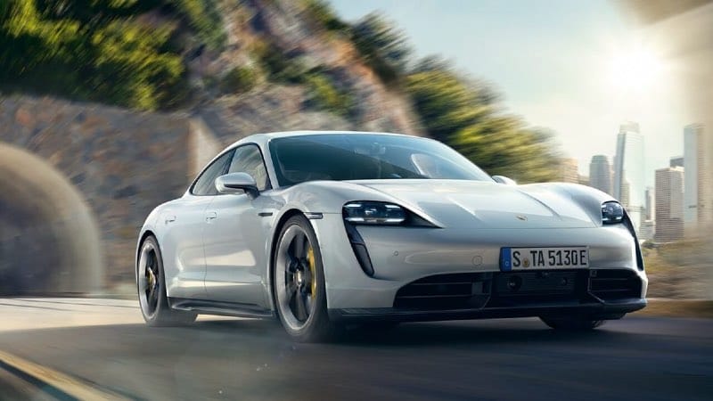 dünyada en çok satılan coupe otomobiller porsche taycan