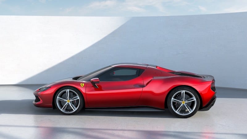 ferrari 296 gtb yan