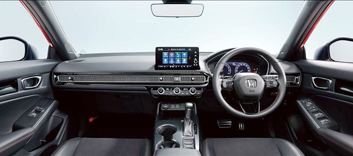 yeni honda civic hatchback içi