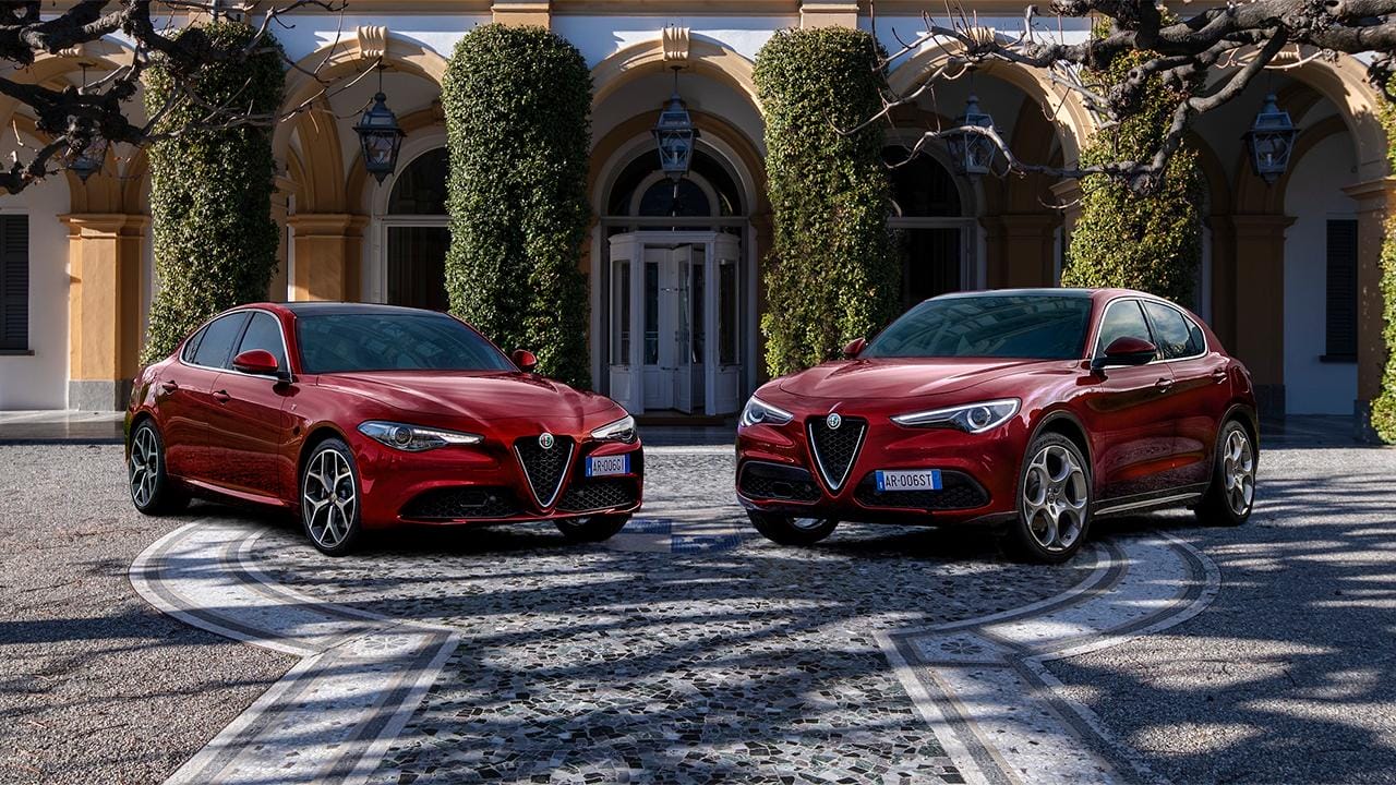 alfa romeo stelvio ve giulia