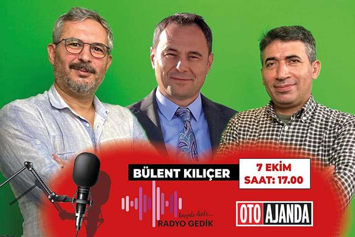 Radyo Gedik Otoajanda konuğumuz Honda Türkiye GMY Bülent Kılıçer