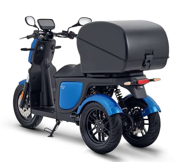 Ehliyet gerektirmeyen elektrikli motosiklet Rakun