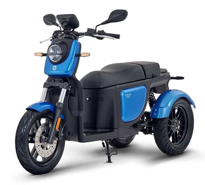 Ehliyet gerektirmeyen elektrikli motosiklet Rakun