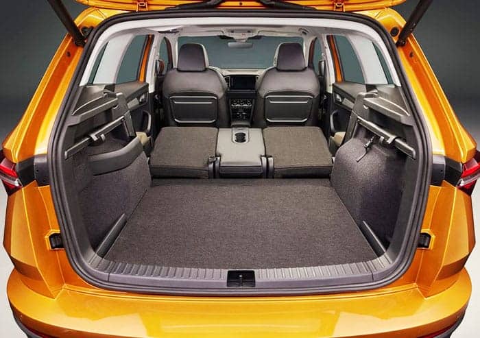 makyajlı skoda karoq 2022 bagaj