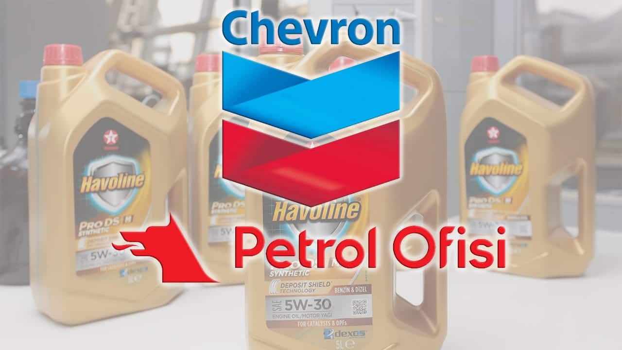 petrol ofisi ve chevron