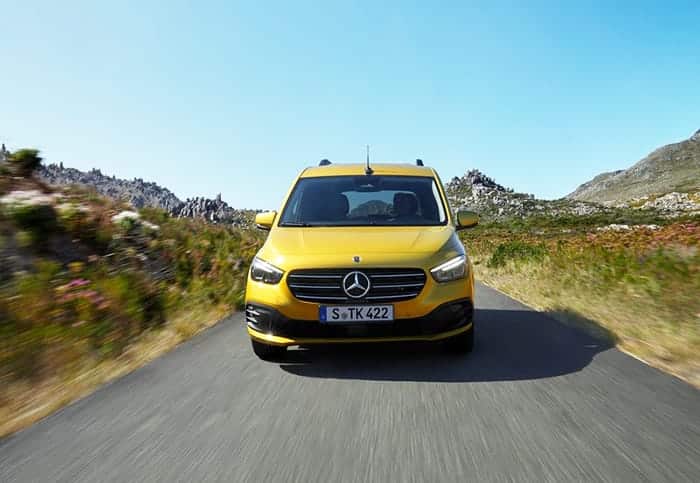 hafif ticari 2022 mercedes-benz t serisi
