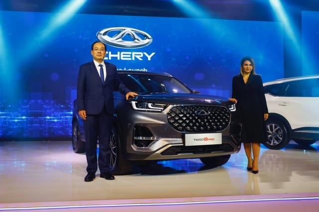 Chery Turkiye Başkanı Si ve Başkan Yardımcısı Ahu Turan, Tiggo modelini tanıttı