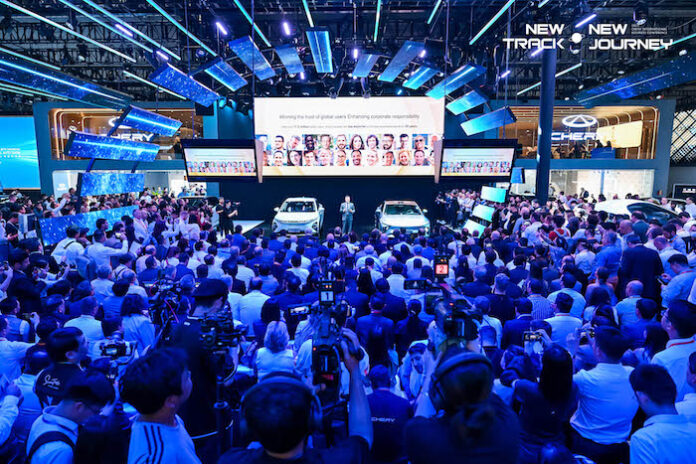 Chery Basın Toplantısı Dünyanın en büyük araç ihracatçı ülkesi