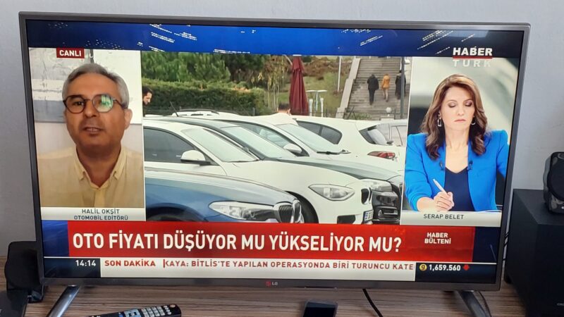 Halil Okşit Habertürk TV yayını