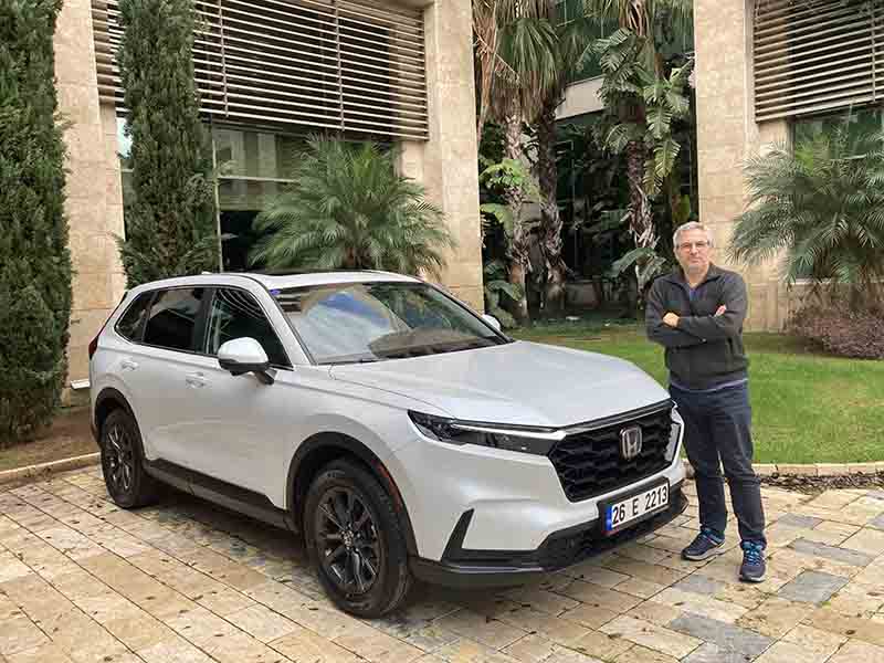 Yeni Honda CR-V Hibrit test sürüşü