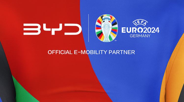 BYD UEFA 2024 Sampiyonası resmi sponsoru oldu