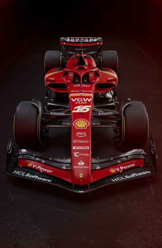 Ferrari SF-24 FormLA 1 EFSANESİ SAHAYA ÇIKTI